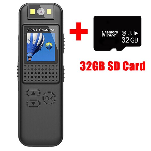 HD 1080P Wi-Fi Video Recorder DVR IR Night Cam Camcorder Mini Body Police Camera - Picture 23 of 29
