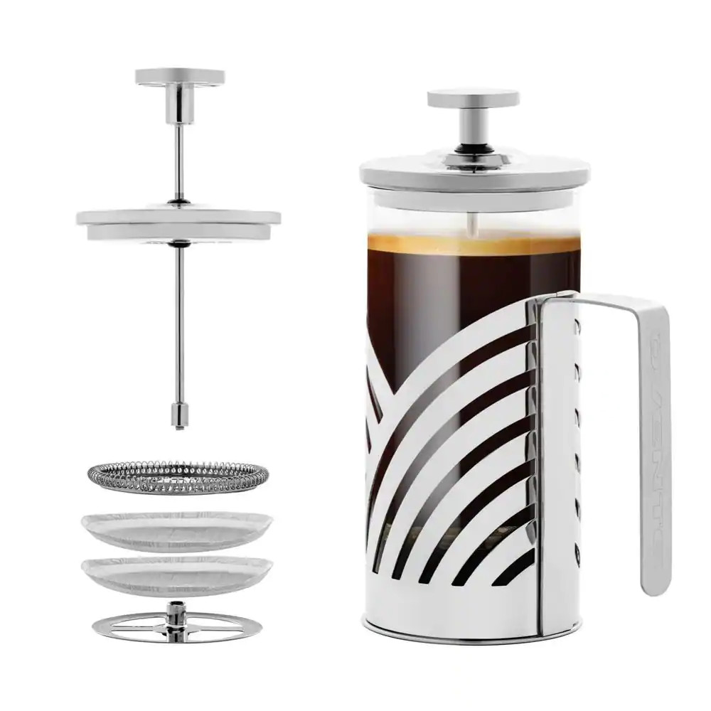 Coffee Maker 3 Cup Stainless Steel
