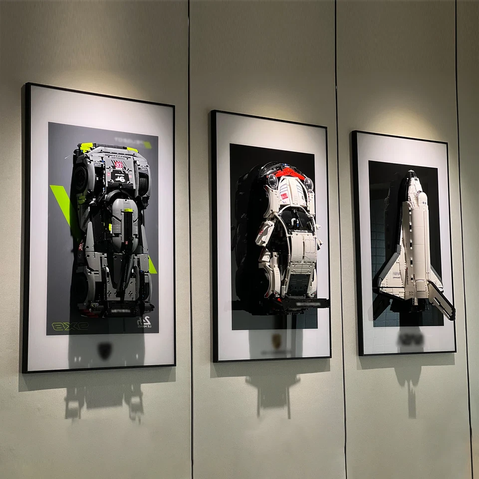 LEGO Display Frame Wall Mount Storage Technic Cars FREE FAST SHIP（SELECT IN BIO！ - Image 2 of 4