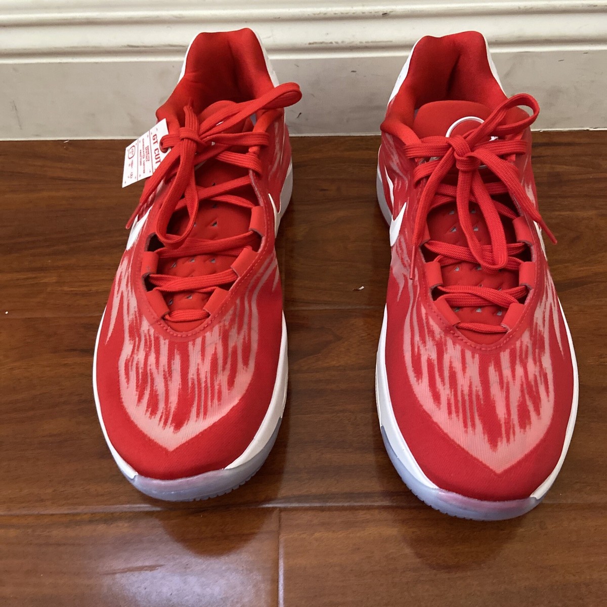 Nike Air Zoom G.T. Cut 2 TB P University Red White DX6650 602 Men\'s Sz 18 Nike Air Zoom G.T. Cut 2 TB P University Red White DX6650  main image 2
