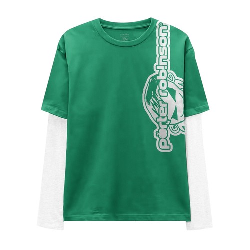 PALACE SKATEBOARDS YOSHIDA PORTER Logo T-SHIRT Orange M Size Tri