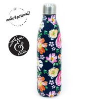 Mary Square Stainless Steel 17 Oz Water Bottle Vintage Floral on sale Mary Square Stainless Steel 17 Oz Water Bottle Vintage Floral on sale