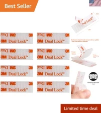 High Performance E-Z Pass Mounting Kit - 8 Clear Fastener Strips, Indoor/Outdoor