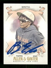 2021 Topps Allen & Ginter  #240 Bianca Smith  Red Sox signed auto autograph BXCP