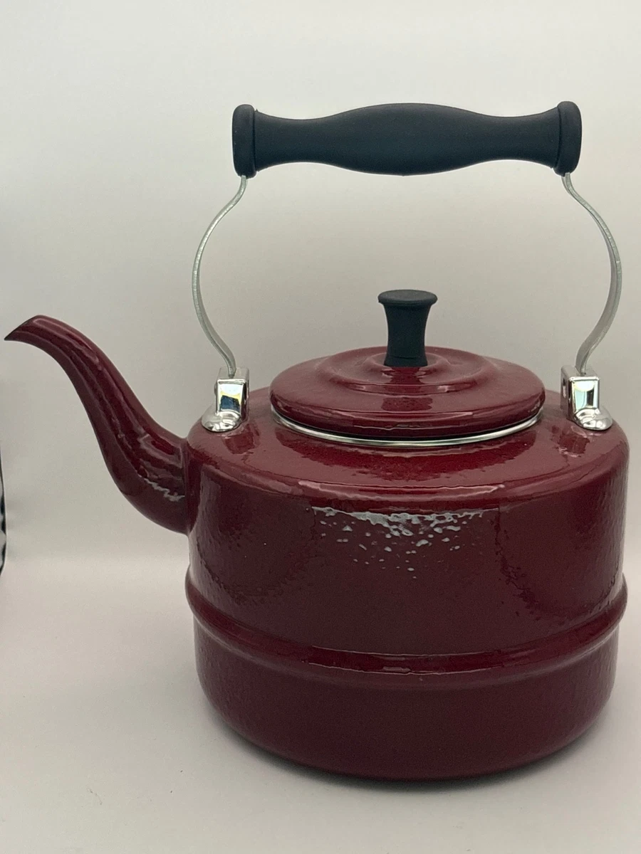 Red Enamel Tea Kettles for sale | eBay