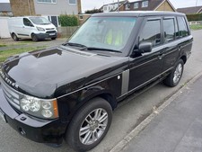Range Rover "vogue" 2008 L322 3.6L Tdv8 Black with cream leather seats / trim