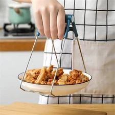 Bowl Gripper Clip Anti-Scalding Plate Steamer Clamp Non-slip Kitchen Gadgets