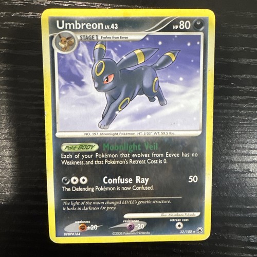 Pokémon Diamond & Pearl: Majestic Dawn 32/100 Umbreon Non-Holo LP