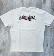 Las mejores ofertas en Balenciaga Blanco Camisetas para Hombres