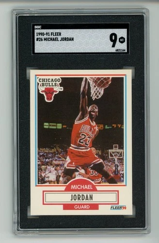 Jordan 1990 Fleer Jordan #26