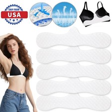 30 Disposable Cotton Bra Liners to Absorb Sweat under Breasts Soft Comfort US
