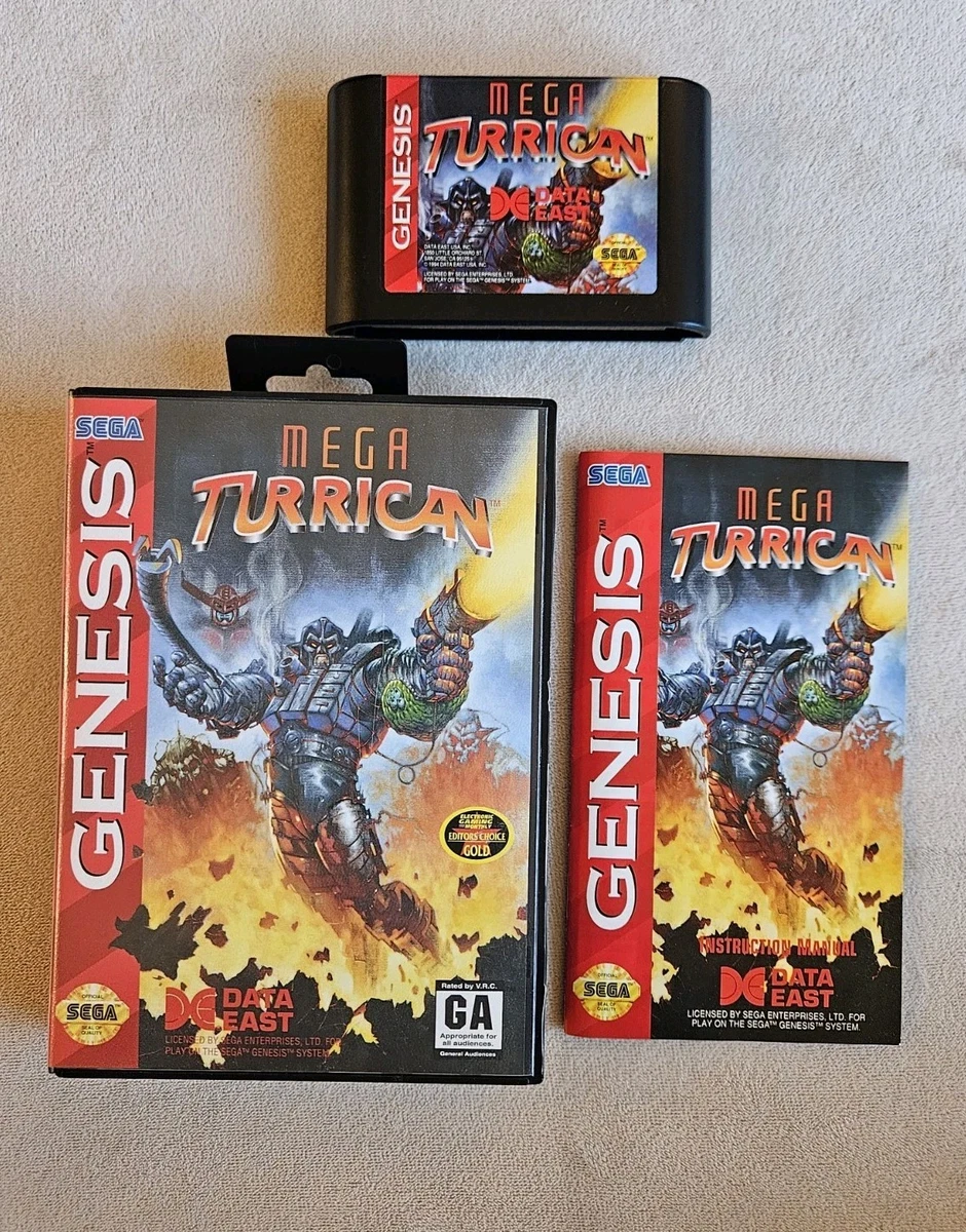 Turrican タリカン　genesis　海外メガドライブ Turrican タリカン genesis 海外メガドライブ Turrican Sega Genesis