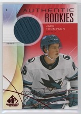 2024-25 Upper Deck SP Game Used Authentic Rookies Red Jersey Jack Thompson 0v33