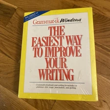 NEW SEALED Gram-mat-ik Grammatik 2.0 Version Reference Software IBM Windows