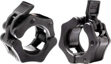 Barbell Clamps 2 Inch Olympic - Pair of Collars Quick Release Locking Barbell...