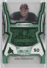 2021-22 SPx Finite Rookies Green 1/199 Ivan Prosvetov #F-15 4et