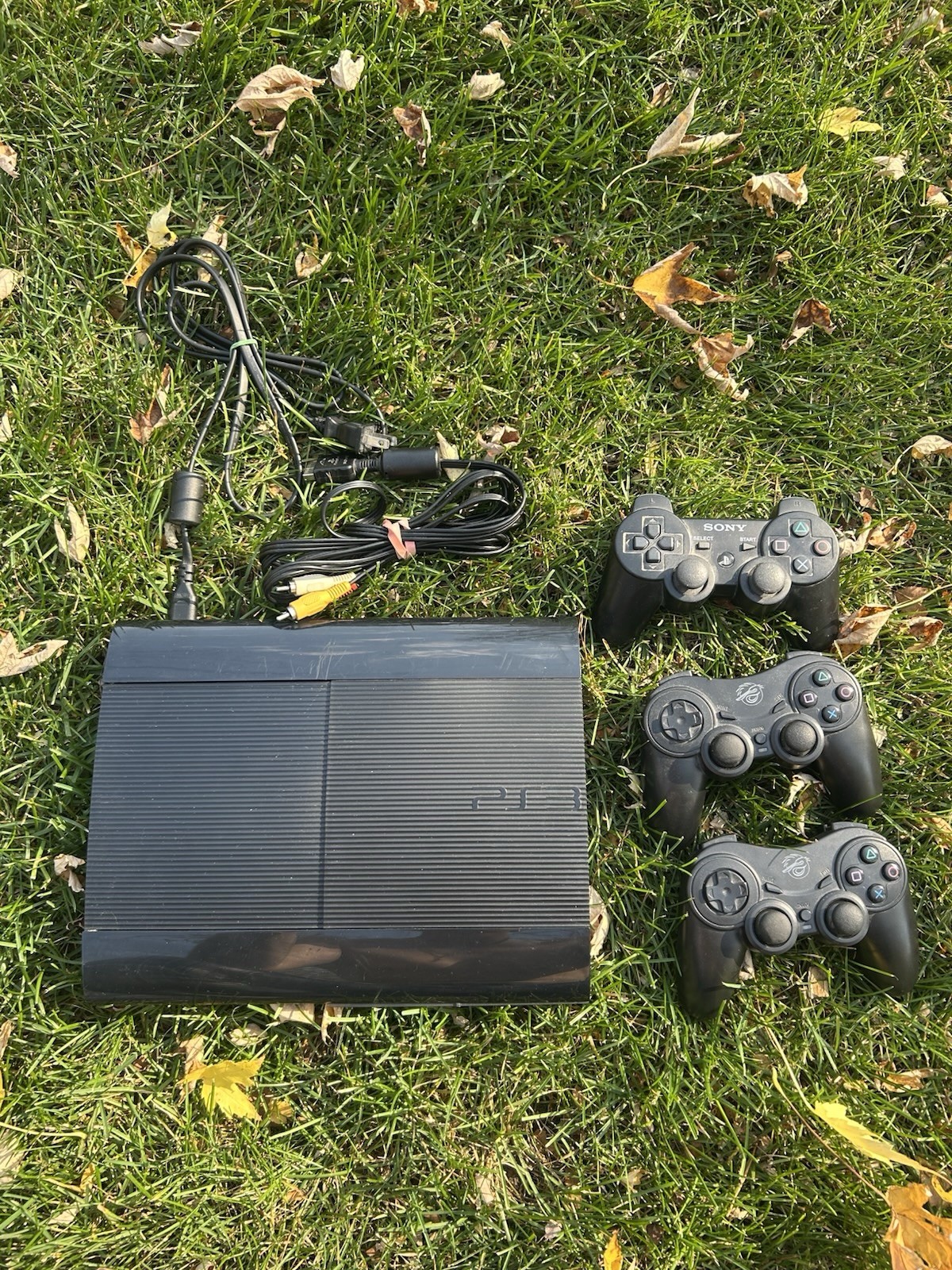 Sony PlayStation 3 Console Bundle, 3 Controllers, Cords | eBay