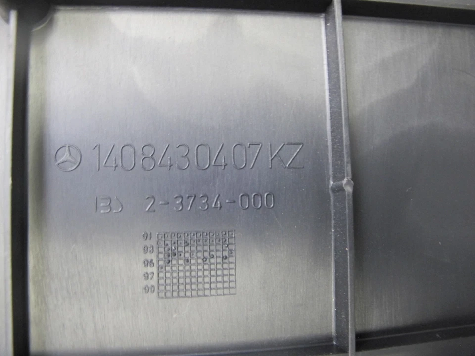 96-99 MERCEDES W140 C140 CL-CLASS COUPE FIRST AID STORAGE LID TRIM COVER OEM - Image 3 of 4