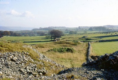 Foto A2 Feldhain Mine Nr. 3 Schacht Sheldon\/SK1768 aus dem Cent gesehen um 1967