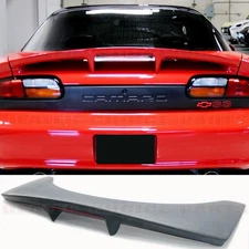 1993-98 1999 2000 2001 2002 Chevy Camaro SS Factory Style Wing W/Light UNPAINTED