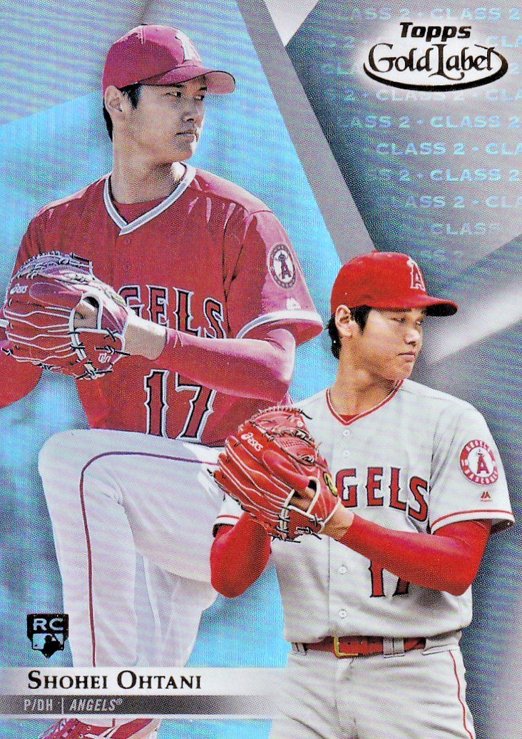 2018 Topps Gold Label - Shohei Ohtani #17 Class 2 (RC)