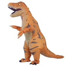 Inflatable T-rex Dinosaur Costume Adult Blow Up Halloween Cosplay Party Outfit