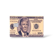 Trump Dollars Credit Card Sticker Debit Skin Cover