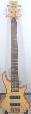 Schecter Guitar Research Stiletto Custom 6-String Bass  w/ Hard Shell Case