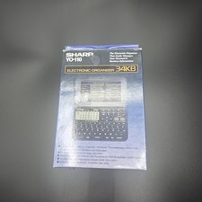 Sharp YO-110CP 34KB Pocket Electronic Organizer new batteries.