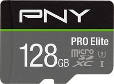 128GB PRO Elite Class 10 U3 V30 Microsdxc Flash Memory Card - 100Mb/S, Class 10,