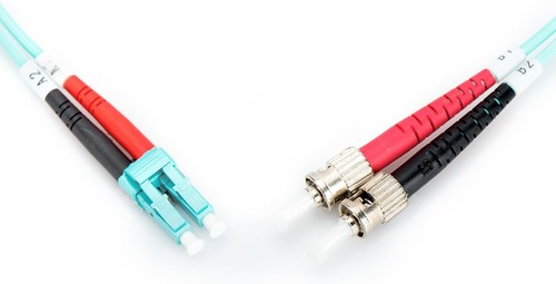 DIGITUS DK-2531-05/3 – Glasfaserkabel OM3 – 5 m – LC zu ST – Duplex LWL Kabel – - 第 3/5 張圖片