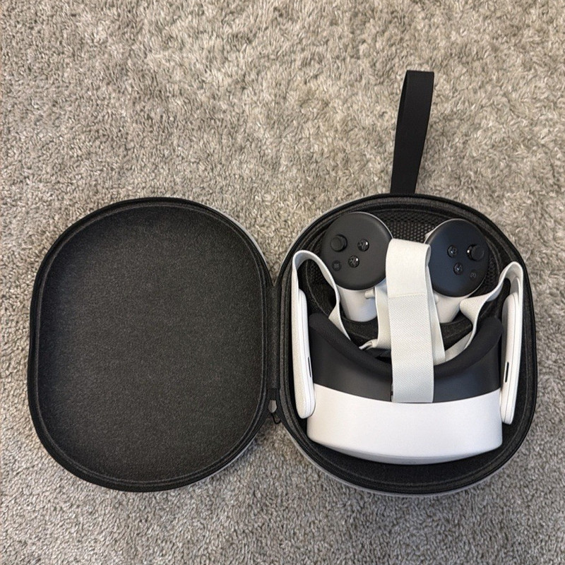 Meta Quest 3s 128 GB VR Headset w/ 2 Controllers & Carrying Case (Never Used)