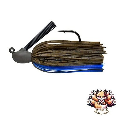 NEW Keitech Tungsten Rubber Jig Model 4 Heavy Duty Jig 1oz #402 Okeechobee Craw