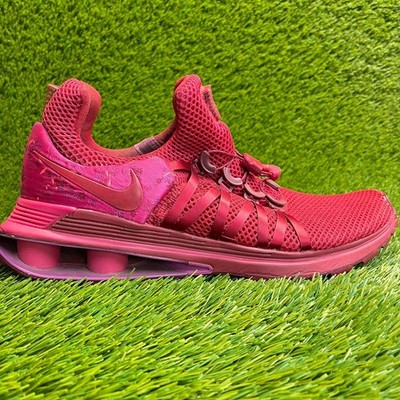 Nike Shox Gravity Womens Size 11 Cherry Red Athletic Running Shoes Sneakers