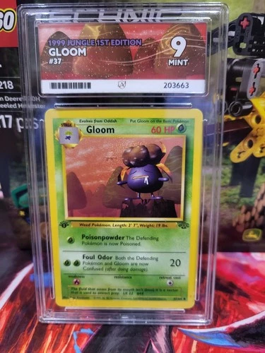 Pokémon TCG Gloom 37 1999 Jungle Set 1st Edition Ace 9 Graded One of only 7 Ace