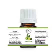 INDIAN STREET BERGMAOT PURE THERAPEUTIC GRADE ESSENTIAL OIL 3ML TO 100ML