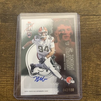 Mason Graham Topps Signature Rookie Auto /150