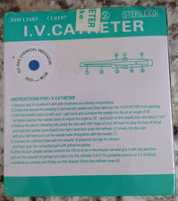 50 16G Pro I.V. Catheter Body Piercing Needles Navel Ear Nose