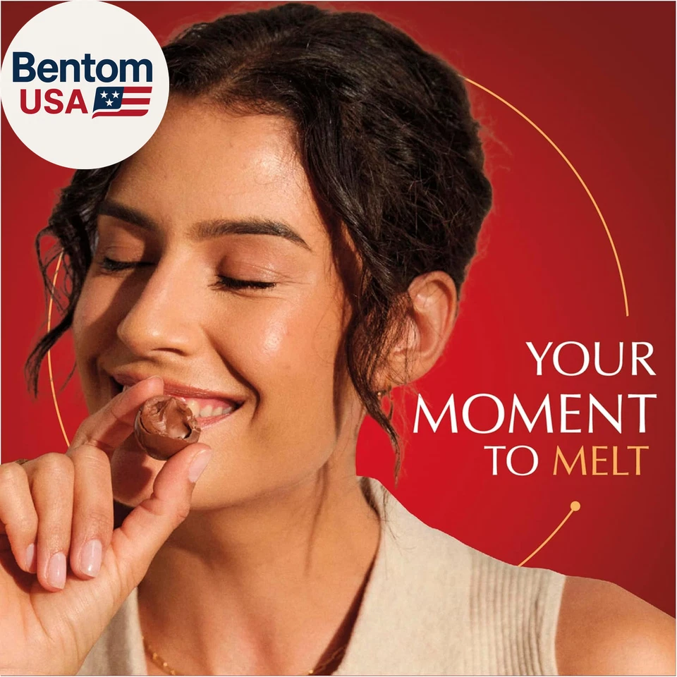 LINDOR Milk Chocolate Candy Truffles with Smooth, Melting Truffle Center, Christ - Image 4 of 4