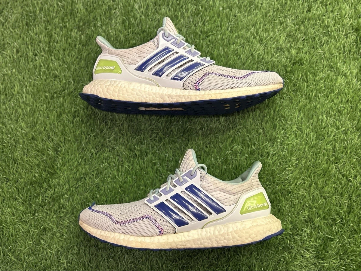 Adidas UltraBoost 1.0 White Blue Lemon for sale | eBay