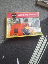 Vintage Pedigree Sindy Doll Playset - Camping Scene Set - Some parts missing