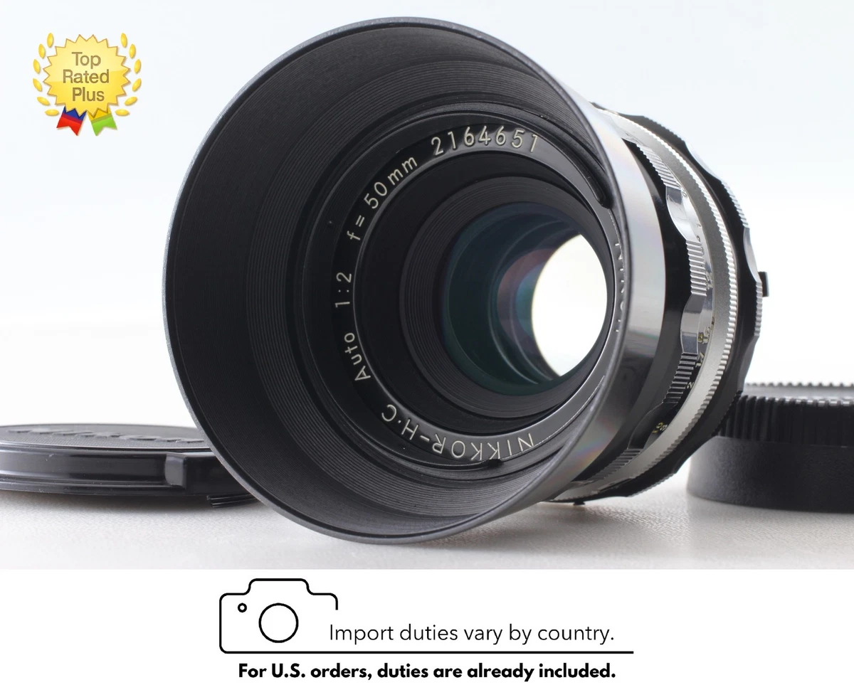 Nikon NIKKOR f/2 Camera Lenses 50mm Focal for sale | eBay