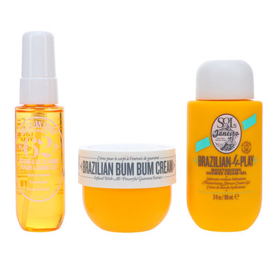 Bum Bum Jet Set by Sol De Janeiro, 3 Piece Gift Set