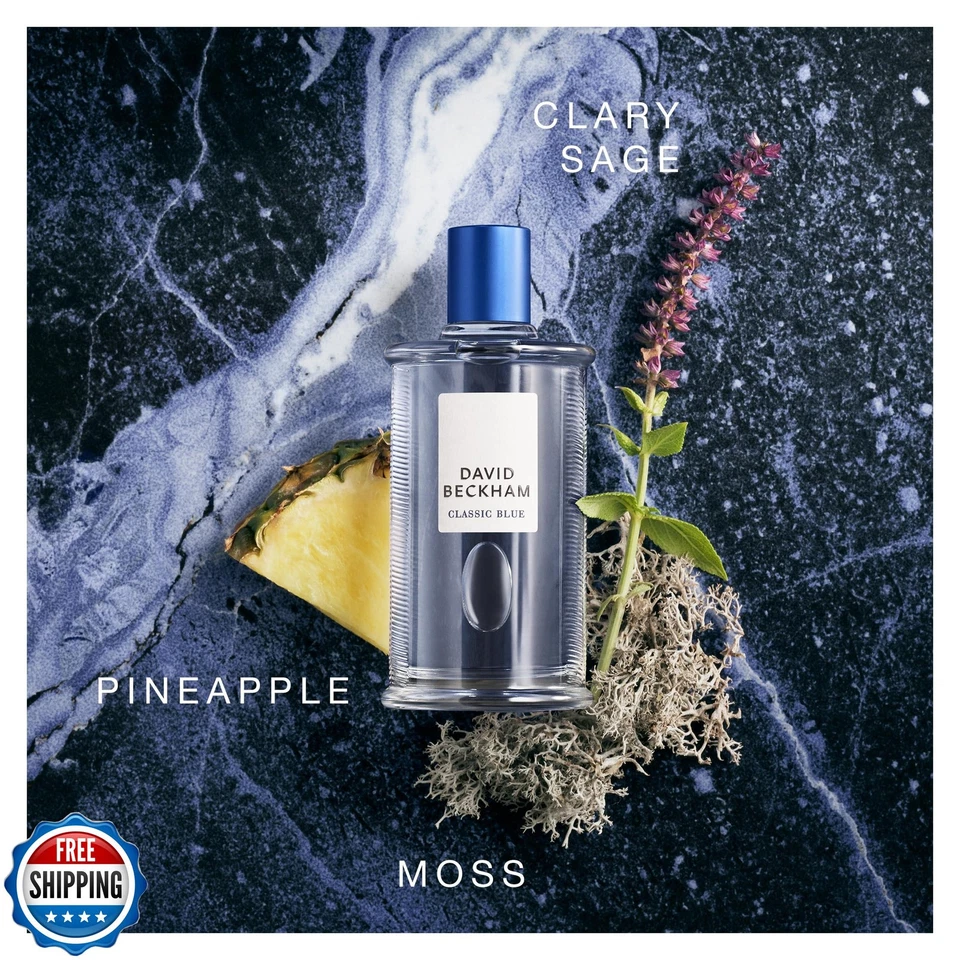 Classic Blue de David Beckham para hombre - 3,3 OZ eau de parfum spray Foto 4 de 4