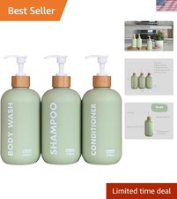 Shampoo and Conditioner Dispenser, Shower Soap Dispenser for Bathroom-Set of ...