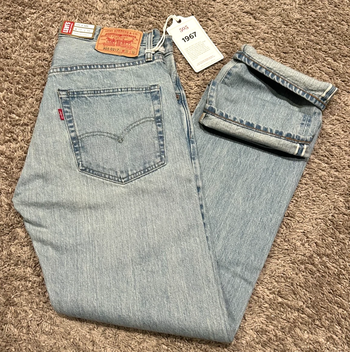 Levi's Vintage Clothing LVC 1967 505 Selvedge Jean Made in Japan