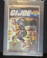 Gi Joe 1988 Tiger Force Lifeline AFA Graded 85 MOC UNPUNCHED