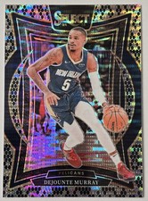 2024-25 Panini Select - Concourse Dejounte Murray #13 Black Snakeskin Prizm 1/1
