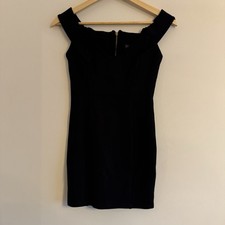 Topshop Size 6 Little Black Dress Mini Sleeveless