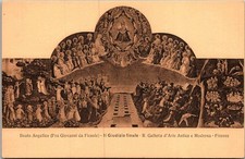 Beato Angelico Il Giudizio Finale Firenze Italy Art Postcard